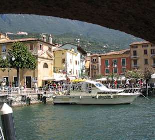 Blick in den kleinen Hafen