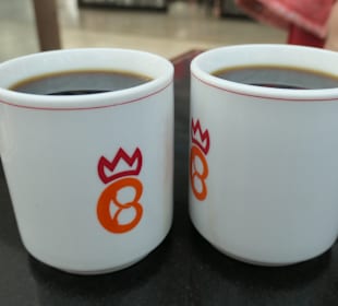 Kaffeepause in der Stadtgalerie beim Kiliansbäck