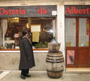 Ein typisch venezianisches Restaurant