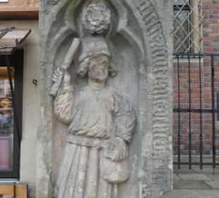 Am Alten Rathaus von Breslau