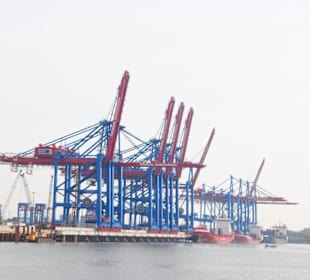 Terminals im Hamburger Hafen