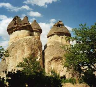 Landschaft in Kappadokien