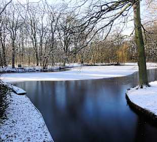 Winterspaziergang durch den Bürgerpark