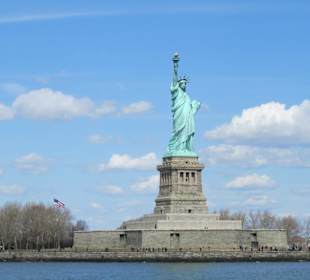 Liberty Island vom Circle Line Boot