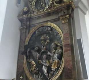 In der Kirche St. Sebastian in Ramsau