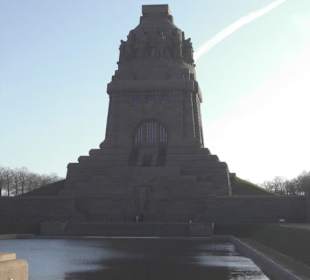 Das Völkerschlachtdenkmal.