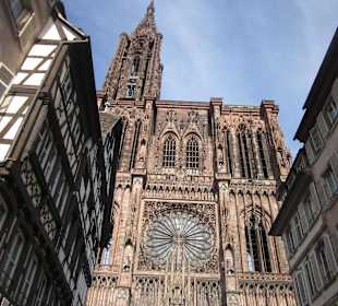 Altstadt Straßburg im Frühling
