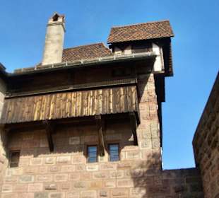 Blick vom Innenhof