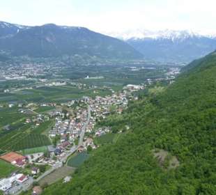Ausblick bei der Hochfahrt nach -vöran