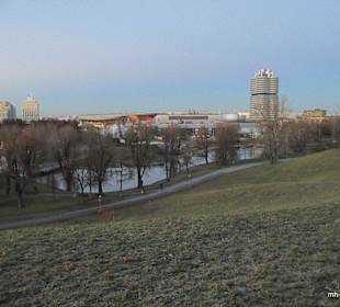 Blick zum Olympiasee
