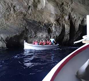 In den einzelnen Höhlen