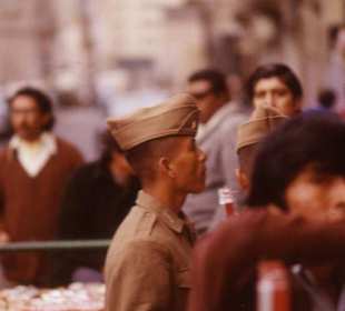 Der peruanische Soldat