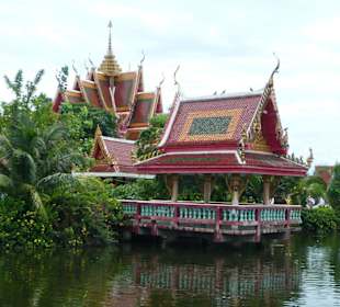 Tempelanlage-Wat Plai Laem-traumhaft schön!
