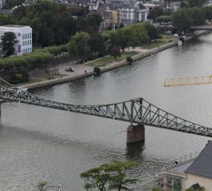 Blick auf den Eisernen Steg