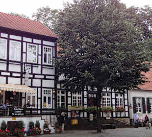 Haus neben dem Hotel