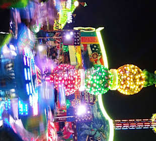 Fahrgeschäft in Action