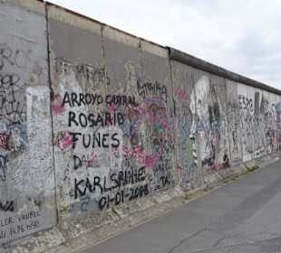 Mauerreste Nähe Ostbahnhof