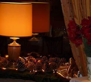 Weihnachtliche Beleuchtung im Brackweder Hof