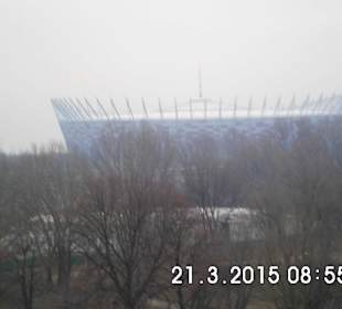 Narodowy widziany z Pragi.