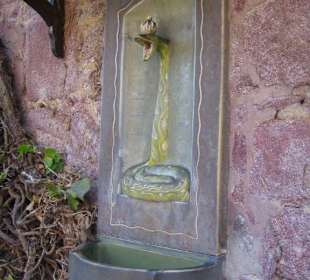 Nettes Detail im Innenhof.