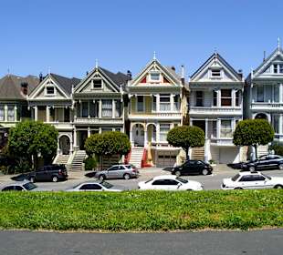 Painted Ladies am Alamo Square