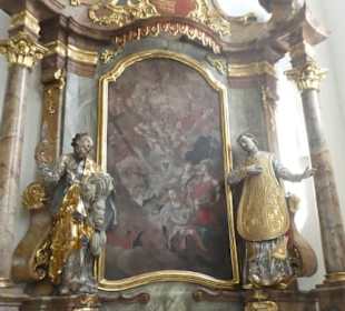 Cham: die Spitalkirche am Spitalplatz