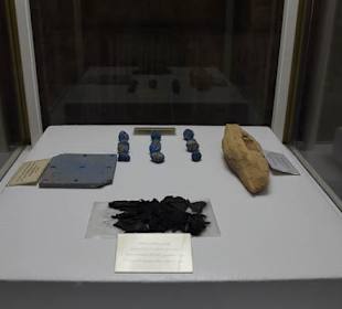 Eksponat w muzeum w Persepolis