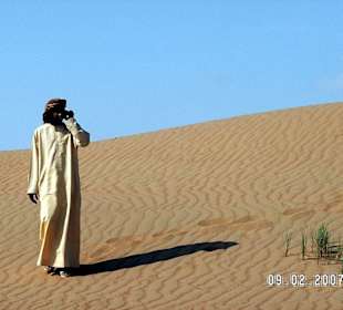 Sogar Handyempfang in Wüste möglich