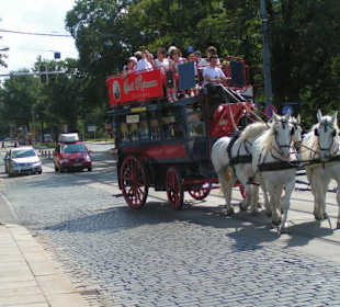 Kutschfahrt in Dresden