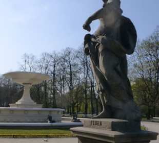 Unterwegs im Sächsischen Garten in Warschau