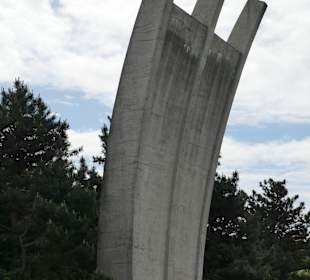 Das Luftbrückendenkmal in Berlin Tempelhof