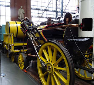 Eine Lok als die Eisenbahn laufen lernte