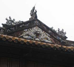 Beeindruckende Dachverzierungen