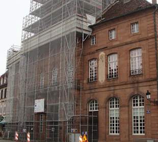 Mairie bei der Renovierung