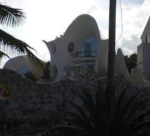 "Schnecken Haus" auf Isla Mujeres