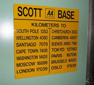 Informationen zur Scott Base