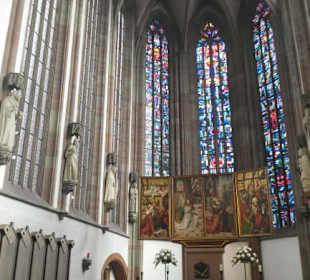 In der Marienkapelle in Würzburg am Marktplatz