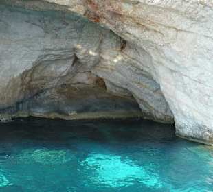 Blue caves
