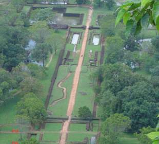 Blick vom Sigiriya