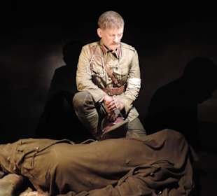 Man denkt man ist mitten im Krieg