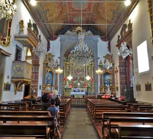 Blick in das Langschiff der Wallfahrtskirche