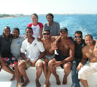 Das Team von Aquarius (Mariott-Hotel)