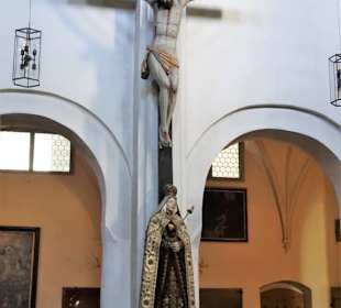 In der Klosterkirche der Abtei Frauenwörth