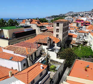 Über den Dächern der Altstadt von Funchal