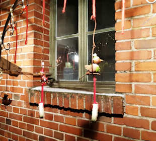 An der Fassade Verkaufsmöglichkeit