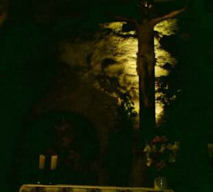 Altar mit Jesus. 