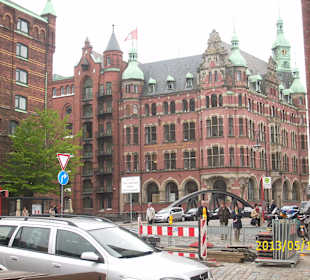 Die Speicherstadt in Hamburg