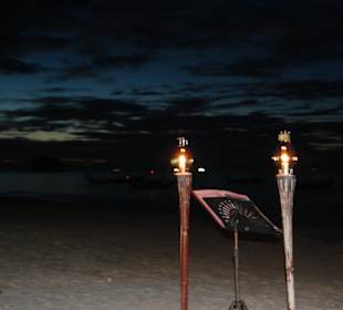 Abends im Batik Restaurant