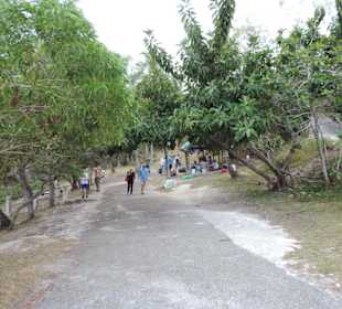 Weg in der Ortschaft