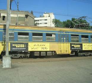 Tram/Straßenbahn in Kairo